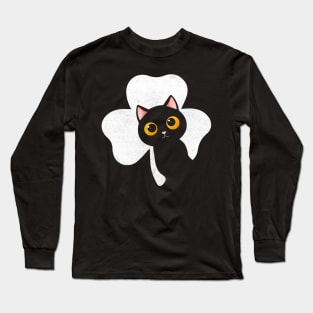 st patricks day cat Long Sleeve T-Shirt